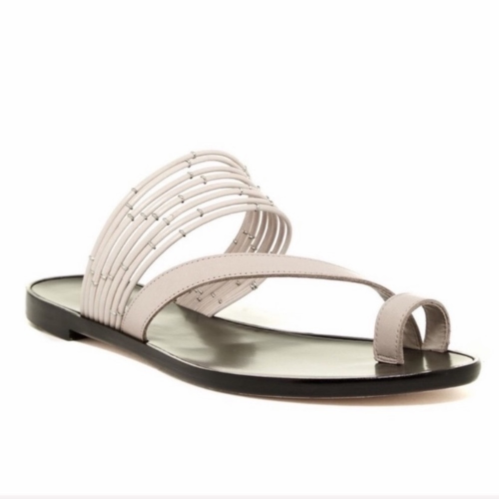 PLV Sandals size 8 in cream